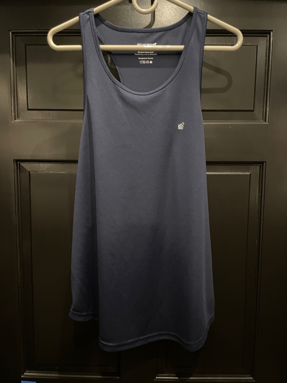 Jed North Navy Blue Athletic Tank Top